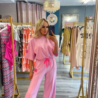 Pink soft lounge set
