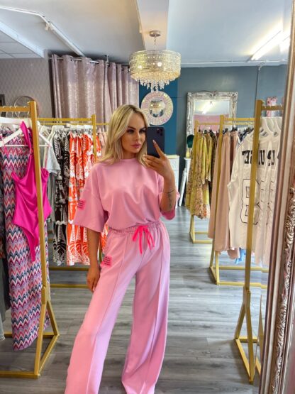 Pink soft lounge set