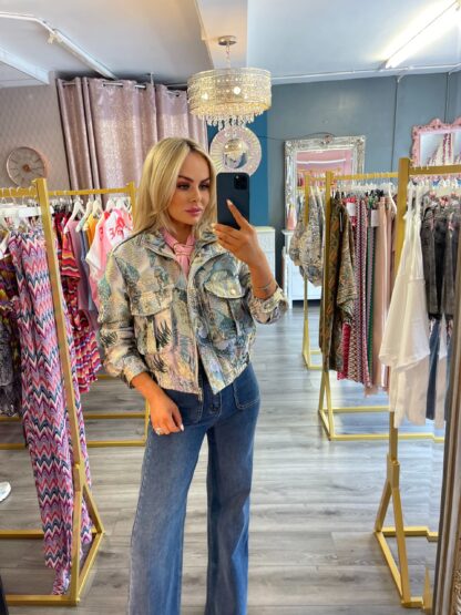 blue bomber jacket