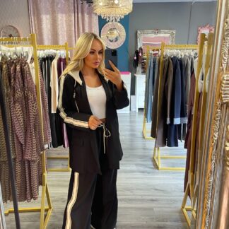 Black Blazer twin set