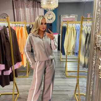 Grey Jersey Lounge Set