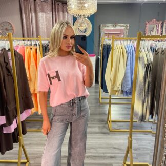 Pink Soft Knitt H Tee