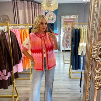 Colourfull Soft Wool Waistcoat