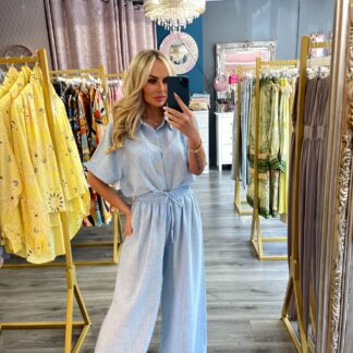 Blue Twin Lounge Set