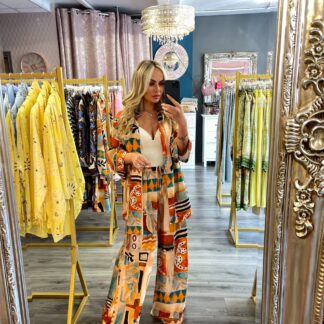 Retro Print twin set
