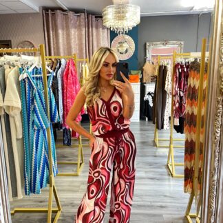 Red laurex full length set