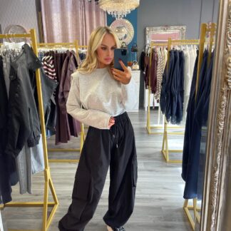 Black Cargo Pants