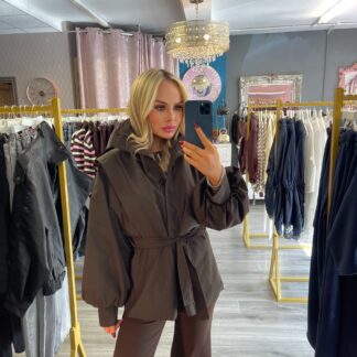 Brown Short Trench