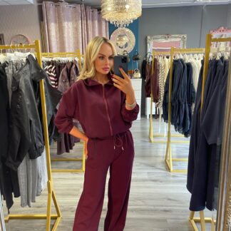 Burgundy Twin Set