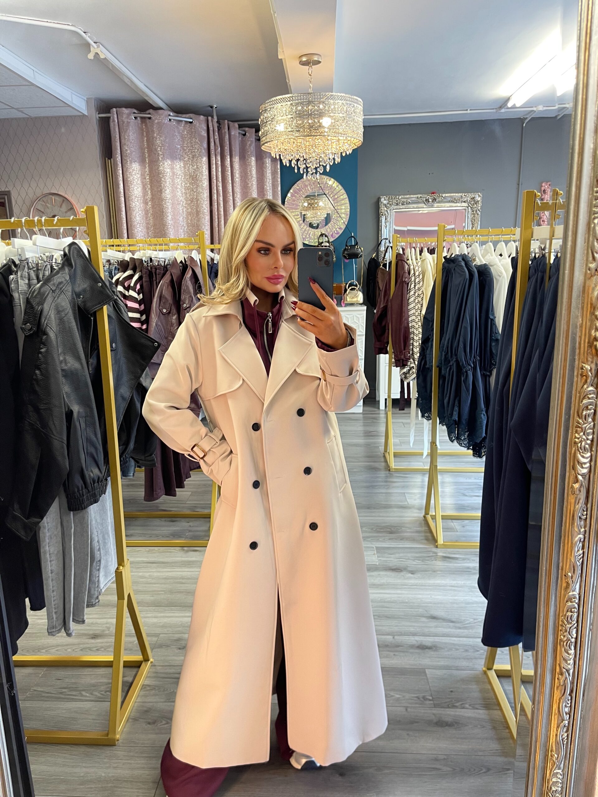 Beige Trench coat