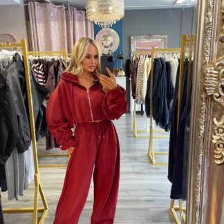 Red Rooshed Tracksuit